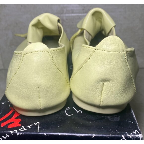 Chinese Laundry Womens Butter Yellow Soft Leather Lace-Up Shoes Casual Comfort - Picture 3 of 7